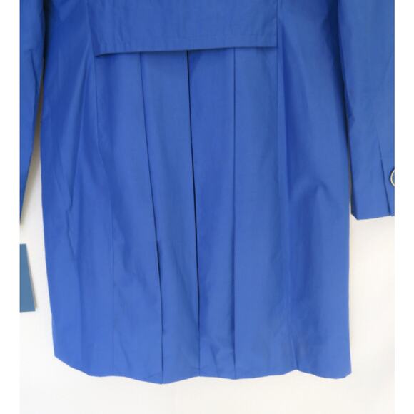 Nwt LONDON FOG The Tower Collection Back Pleated Water Resistant Trench Coat S - Picture 6 of 12